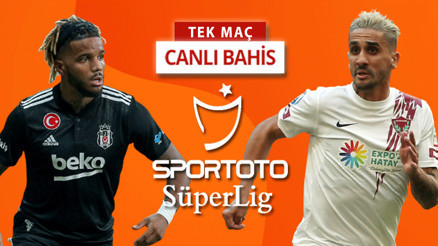 Beşiktaşta sürpriz kaleci tercihi Hatayspor maçına iddaa oynayanlar...