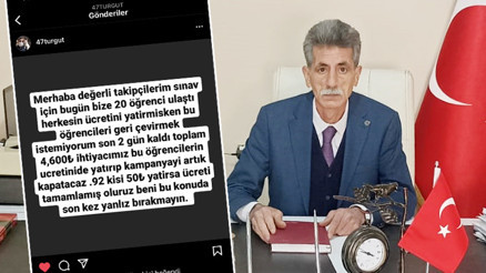 YKS başvuru ücreti muhtardan
