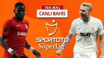 Gaziantep FKnın dikkat çeken istatistiği, Galatasarayda 3 eksik Öne çıkan iddaa tercihi...