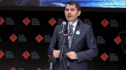 Bakan Murat Kurum, Su ve Sürdürülebilirlik Programına katıldı