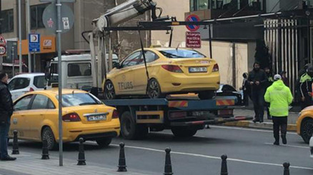 Şişlide taksi denetimi