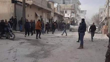 YPG/PKKdan Azeze havanlı saldırı: 1 ölü, 7 yaralı