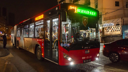 Gece otobüsleri yeniden seferde