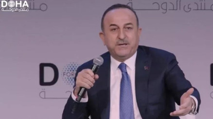 Dışişleri Bakanı Çavuşoğlu, Dohada düzenlenen mülakatta açıklamalarda bulundu