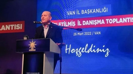 İçişleri Bakanı Süleyman Soylu, Vanda Genişletilmiş İl Danışma Toplantısında konuştu