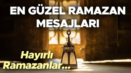RAMAZAN MESAJLARI RESİMLİ KISA 2022: Hayırlı Ramazanlar Uzun, anlamlı, dualı, ayetli ve hadisli Ramazan tebrik mesajları için farklı alternatifler...
