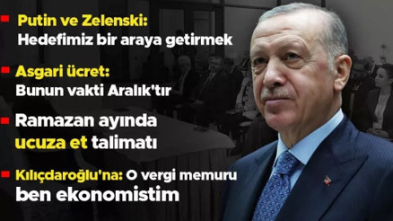 Cumhurbaşkanı Erdoğan, Özbekistan ziyareti sonrası gazetecilerle bir söyleşi gerçekleştirdi.