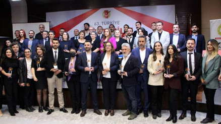 TGC başarı ödülleri sahiplerine verildi