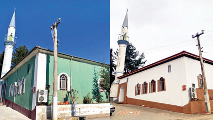 Bir restorasyon faciası daha: Osmanlı camisine yağlı boya