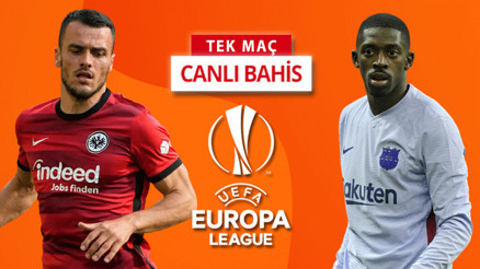 Fenerbahçeyi eleyen Frankfurt, Galatasarayı kupa dışına iten Barcelonayı konuk ediyor Banko iddaa... Fenerbahçeyi eleyen Frankfurt, Galatasarayı kupa dışına iten Barcelonayı konuk ediyor Banko iddaa...
