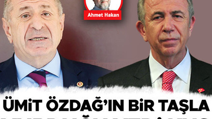 Ümit Özdağ’ın bir taşla vurduğu yedi kuş