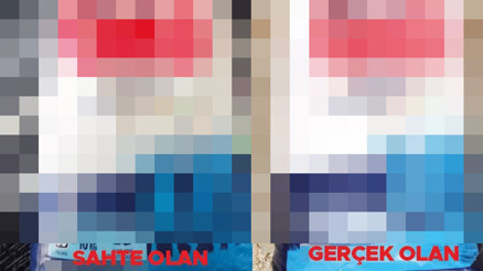 Markalı pakette ‘sahte deterjan’ Markalı pakette ‘sahte deterjan’
