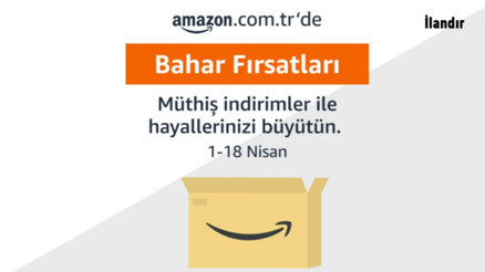 Amazon.com.tr’de “Bahar Fırsatları” başladı