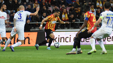 Kayserispor 1-1 Çaykur Rizespor / Maç sonucu