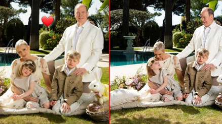 Fotoğrafta mutlu görünen tek şey oyuncak tavşan: Para, pul, ihtişam hepsi tamam ama...