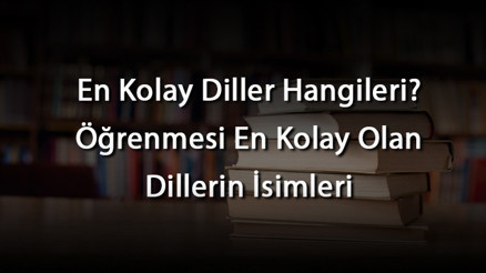 En Kolay Diller Hangileri Öğrenmesi En Kolay Olan Dillerin İsimleri