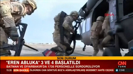 Eren Abluka-3 ve Eren Abluka-4 operasyonları başlatıldı