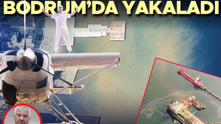 Uçan Çevreci bu defa Bodrum’da yakaladı