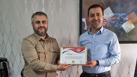 UID Başkanı Yetimova’ya TUTAP’tan tanıtım beratı