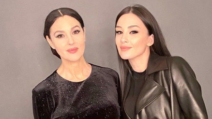 Monica Bellucci- Zilan Duru... Anne kız gibi