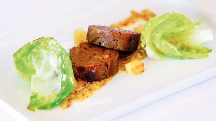 Laboratuvarda dana pirzola