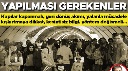 Sığınmacı konusunda yapılması gerekenler