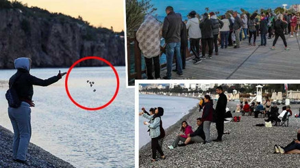 Antalyada hıdırellez dilekleri günün ilk ışıklarında suyla buluştu