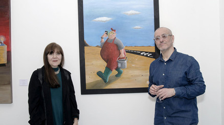 Eski Gırgır çizeri Ufuk Uyanık, sanatla mizahı Londra’da birleştirdi