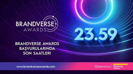 Brandverse Awards başvuruları bugün sona eriyor
