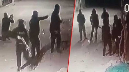 Adanada dehşet anları... Yüzü maskeli 5 kişi önce evlerini kurşunladı, sonra benzin döküp yaktı