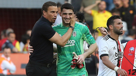 Beşiktaşta kalesinde devleşen Emre Bilginden Valerien Ismaele teşekkür