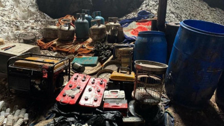 Vandaki operasyonda 150 kilogram amonyum nitrat ele geçirildi