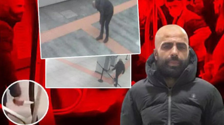 Metroda bıçakla tehditte güvenlik görevlisine görevi ihmal davası
