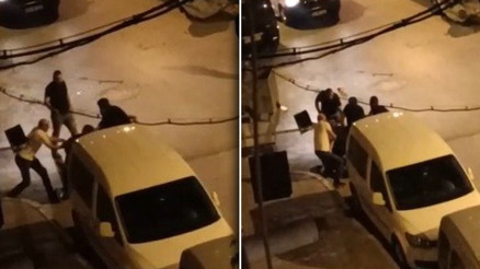 Bursada yan bakma kavgası: Ortalık meydan muharebesine döndü