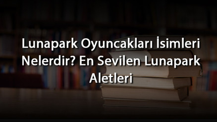 Lunapark Oyuncakları İsimleri Nelerdir En Sevilen Lunapark Aletleri Lunapark Oyuncakları İsimleri Nelerdir En Sevilen Lunapark Aletleri