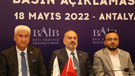 TURİZM KENTİNİN İHRACATI 1 MİLYAR DOLARI AŞTI