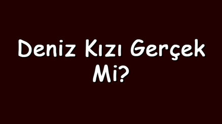 Deniz kızı gerçek mi Deniz kızı efsanesi hakkında bilgiler ve hikayeler Deniz kızı gerçek mi Deniz kızı efsanesi hakkında bilgiler ve hikayeler