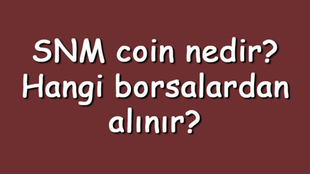 SNM coin nedir Hangi borsalardan alınır SONM ne zaman çıktı Ne iş yapar SNM coin nedir Hangi borsalardan alınır SONM ne zaman çıktı Ne iş yapar