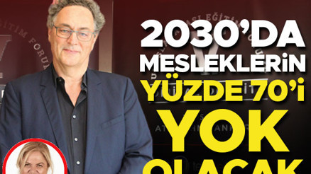Fütürist Leonhard geleceğin dünyasını anlattı: 2030da mesleklerin yüzde 70i yok olacak