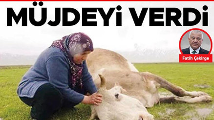Ve Tarım Bakanı müjdeyi verdi