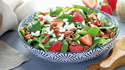 Yazlık, rengârenk salatalar