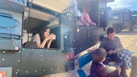 Engin ile Neslişahın hafta sonu kaçamağı...  Karavan günlükleri