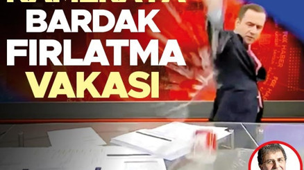 Kameraya bardak fırlatma vakası