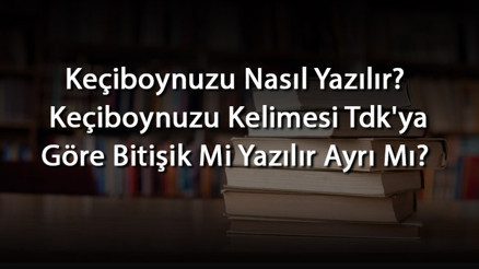 Keçiboynuzu Nasıl Yazılır Keçiboynuzu Kelimesi Tdkya Göre Bitişik Mi Yazılır Ayrı Mı Keçiboynuzu Nasıl Yazılır Keçiboynuzu Kelimesi Tdkya Göre Bitişik Mi Yazılır Ayrı Mı