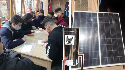 Girişimci öğrenciler hava kirliliğine çözüm üretti