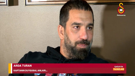 Galatasarayın tecrübeli kaptanı Arda Turan, Galatasaray Televizyonuna açıklamalarda bulundu