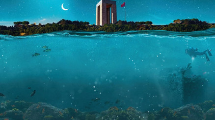Birinci Dünya Savaşı temalı ilk su altı parkı Çanakkale’de