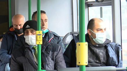 864 yeni vaka, toplu taşımada maske kalktı