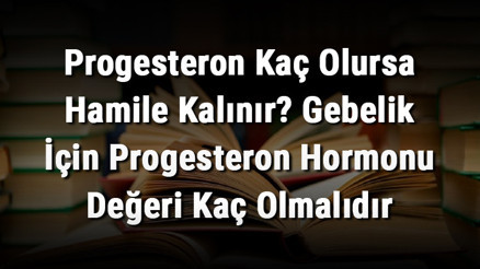 Progesteron Kaç Olursa Hamile Kalınır Gebelik İçin Progesteron Hormonu Değeri Kaç Olmalıdır Progesteron Kaç Olursa Hamile Kalınır Gebelik İçin Progesteron Hormonu Değeri Kaç Olmalıdır