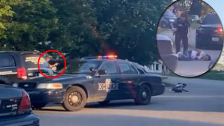 ABD polisinden dehşete düşüren hareket Silahsız hamile kadına 5 el ateş ettiler ABD polisinden dehşete düşüren hareket Silahsız hamile kadına 5 el ateş ettiler